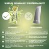 IronMaxx Protein and Nut Protein Bar, Pistachio White Choc 24 x 45g, High Protein bar with Real Pistachios, Protein bar Gluten-Free, Without Added Sugar and Palm Oil-Free view 3