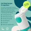 Wype | Home & Away Bundle | Toilet Roll Gel | Flushable Wet Wipe Alternative | Holiday Essentials | COSMOS Organic | 1 x Applicator, 2 x Refills (100ml), 2 x Mini (30ml) view 3