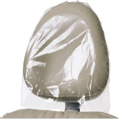 Impressive Smile Dental Disposable Headrest Cover Plastic 11" X 10" 250/box Clear