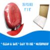 Impressive Smile Dental Disposable Headrest Cover Plastic 11" X 10" 250/box Clear view 2