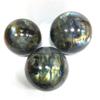 Sudemota Natural crystal rough Beautiful Natural Labradorite Quartz Moonlight Crystal Ball Stone Healing (Color : 1pc, Size : 50-60mm) view 3