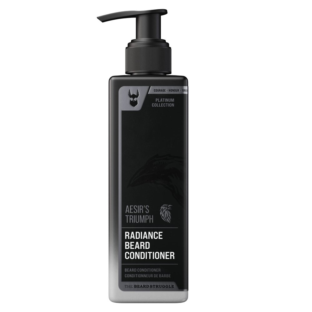 The Beard Struggle - Marksman's Beard Conditioner - Platinum Collection, Aesir's Triumph - Nourish, Softens, & Strengthens Beard (240 ml)