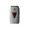 Andis 17260 TS-2 Pro Foil Lithium Titanium Foil Shaver, Cord/Cordless, Smooth Shaving Cordless Shaver with Charger, Light Grey with Burgundy view 1