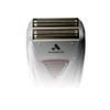 Andis 17260 TS-2 Pro Foil Lithium Titanium Foil Shaver, Cord/Cordless, Smooth Shaving Cordless Shaver with Charger, Light Grey with Burgundy view 2