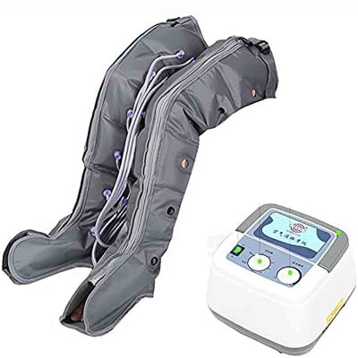 BLOHDI Pneumatic Leg Massager, Foot And Leg Massager Arms Waist Compression Boots Compression Boots Portable Health Machine With 6 Cavity Chamber (Size : 1)