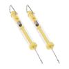 iplusmile 2pcs Science Spring Scale Tension Spring Meter Newton Force Gauge Physics Experiment Tool Random Color view 1