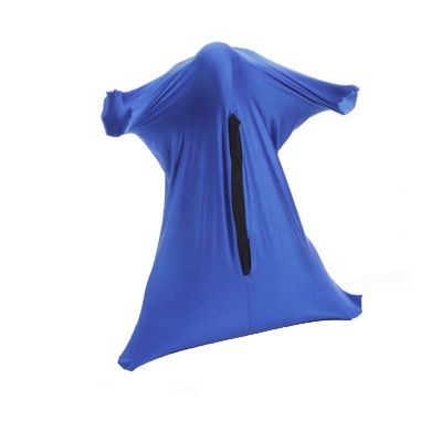 Stretchy Sensory Body Socks For Autism Kids &Teens Therapy Full Body Wrap Cocoon Sleeping Bag To Keep Calm Down, Snuggle Hug And Relieve Stress (Color : Blue, Size : S/Small)