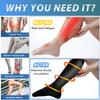 Aoliks 4 Pairs Copper Compression Socks for Women & Men Circulation 15-20 mmHg - Best Support for Nurses, Running view 2