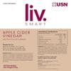 Apple Cider Vinegar Gummies (60 Count) from Liv.Smart by Usn  Vegan Friendly Acv Gummies with The Mother Fights Fatigue with Vitamin B12 and Folic Acid Complex view 3