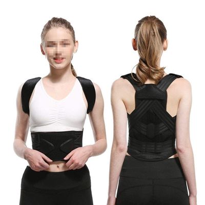 ADITAM Posture Corrector Shoulder Back Pain Reliever Spine Straightener Orthopedic Brace Belt Straight Corset For Back Support (Color : 2, Size : Medium) 2 Xx Double the comfort