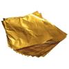 COSINE 100pcs Sweets Lolly Paper Aluminum Foil Wrappers Gold view 1