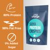 80% Protein SOYA Crispies - High Protein for Adults and Kids - Healthy, Wheat Free Vegan Snack - Low Fat Food, No Sugar Crispies 500g Unflavoured view 2