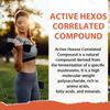 Active Hexose Correlated Compound 500mg - Supports Immune Health, Liver Function & T-Cell/Natural Killer Cell Activity - 120 Veggie Capsules (Pack of 2) view 2