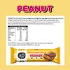 YuBi Peanut - 12 Pack - Protein Bars - 99 Calories, High Protein, High Fibre, Low Sugar, Gluten Free and Dairy Free - Healthy Snacks/Nutrition Bar - Chocolate Bars - 420g view 2