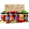 Gourmet Selection of Premium BBQ Seasonings - Holy Cow, Angels Wings, Smoky Pig, Tandoori Rajah, Burger's Heart & Blonde Mermaid BBQ Rubs | Pack of 6 | 100% Natural | Great Spices Gift Set For Foodie view 1