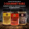 Gourmet Selection of Premium BBQ Seasonings - Holy Cow, Angels Wings, Smoky Pig, Tandoori Rajah, Burger's Heart & Blonde Mermaid BBQ Rubs | Pack of 6 | 100% Natural | Great Spices Gift Set For Foodie view 3