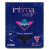 Bodyform Washable Period Pants - For Up to 12 hours of Protection - Black - Menstrual Underwear for Moderate Flow, Bikini Cut - Pack of 1, Size L view 1