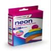 Plasters Assorted Breathable Neon Band Aid Plasters Keeps Wounds, cuts and grazes Clean and Dry While They heal 4 Sizes (Neon, 60) view 1