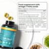Primal Harvest Omega 3s- Fish Oil Supplement with EPA and DHA Fatty Acids as Well as Vitamin E, for Men & Women,1 Pack: 30 Servings view 2