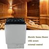 UIGJIOG Sauna Room Electric Sauna Heater External Control Sauna Stove Wet Dry Sauna Spa 2 Working Modes Temperature Sensor Stainless Steel Fit for 9-13Msauna Room,9KW view 2
