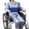 LOSCHEN Non-Slip Seat Belt, Thick Chair, Abdominal Area, Adjustable, Anti-Fall Slip with Buckle, for Elderly, Seniors (Blue) view 1