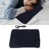 USB Rechargeable Heating Pad, Keep Warm Shoulder Neck Leg Waist Heated Mat with Timing 3 Temperature Optional (Navy Blue) view 4