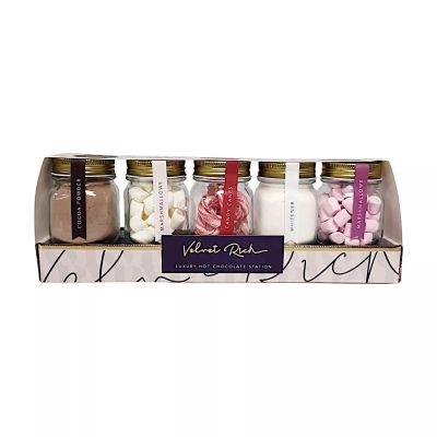 Hot Chocolate Station Velvet Rich Collection Xmas Party Marshmallows with Different Flavour Christmas Pack NEW