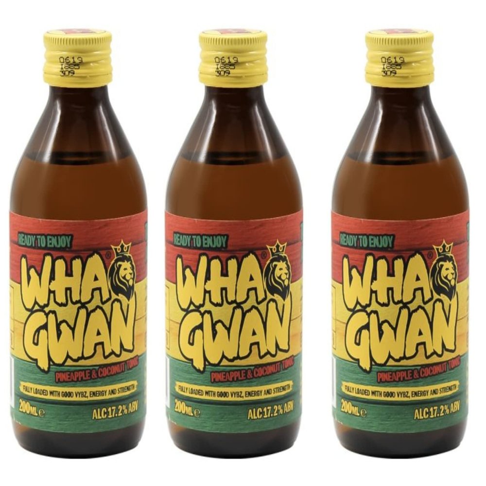 Wha Gwan Pineapple Coconut Tonic Wine 200ml (Bundle of 3)