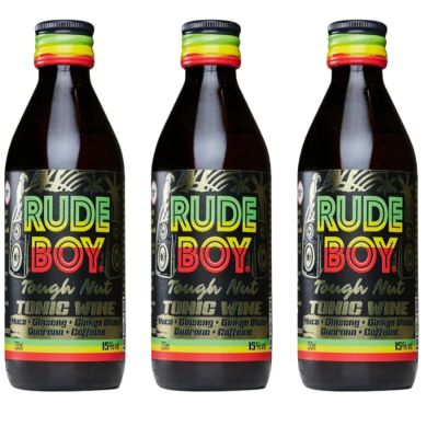 Rude Boy Tough Nut Tonic Wine 200ml (Bundle of 3)