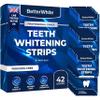 BetterWhite Professional Teeth Whitening Strips 21 Treatments - Enamel Safe - Non-Sensitive Formula - 42 Peroxide-Free Strips - Dentist Formulated Teeth Whitening Kit + Mouth Opener Included view 1