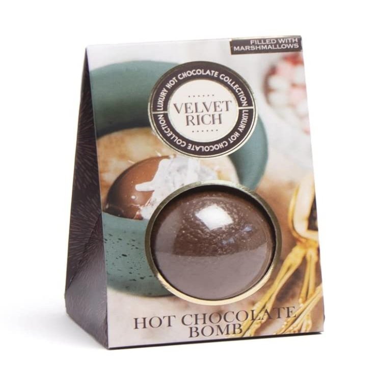 Hot Chocolate Bomb filled with Marshmallow- hot chocolate gift, stocking filler, gift for kids