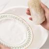 PISOLE Natural Loofah | Scratch Loofah Sponge,Loofah Sponge Kitchen Scrubber Scouring Pad Loofah Plant for Dishwashing Scrubber view 2