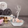 Happyyami 1set Aromatherapy Dish for Sauna Stainless Steel Holder Essential Oil Bowl for Relaxation and Practical Cup for Use Easy Installation and view 4