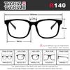 TWINKLE TWINKLE Big Lens Simple Plain Colourful Reading Glasses/Comfort Designed R140 (2 Pairs Tortoiseshell Amber, +2.50 Magnification) view 2
