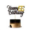 happy 55th birthday cake topper view 3
