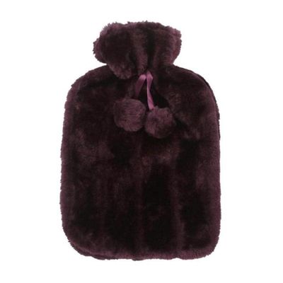 CTLH20 Hot Water Bottle 2 Liters Heating Pad With Fleece Cover Reusable Hot Water Bag For Hot Compress Hand Hot Water Bottle For Feet-E,SPAIN
