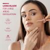 SINAHET Dermaplaning Tool (12 Count), Professional Face Razors for Women, Facial and Eyebrow Hair Removal, Gentle Skin Exfoliation Blade view 2