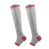 2 Pairs Zipper Compression Socks,Toeless Calf Zipper Compression Socks with Medical Gradient Compression for Men Women Varicose Veins Edema Recovery view 1