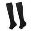2 Pairs Zipper Compression Socks,Toeless Calf Zipper Compression Socks with Medical Gradient Compression for Men Women Varicose Veins Edema Recovery view 1