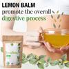 ORIGEENS ORGANIC LEMON BALM TEA BIO 100gr | Herbal tea for Digestion and Relaxation | Organic Melissa leaves - Lemon Balm tea loose view 4