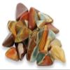 TENET - 5 x Polished Natural Stones for Reiki and Meditation - 18-25mm (Polychrome Jasper) view 1