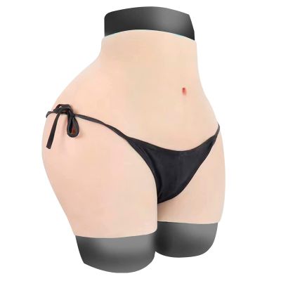 FSYH Silicone Panty Men'S Butt Lifter Hip Enhancer Padded Shaping Crossdressing Underwear for Transgender Dragqueen Hips Body Shaper,Yellow,Basic model