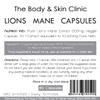 Lions Mane Pure - High Strength - Vegan - No Fillers, Binders or Flow Agents - Pullulan Capsules (60 Capsule Pouch) 1 Month Supply view 2