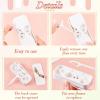 4 Pcs Flosser Dispenser Travel Dental Floss Case Tooth Picks Flossers Refillable Floss Pick Dispenser Portable Floss Pick Holder Travel Floss Organizer with Dental Floss for Women Men Teeth Cleaning view 3