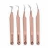 Fiber Tip Lash Tweezers for Eyelash Extension Tweezers Professional view 1