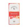 Brodies Breakfast Tag and Envelope - 6 Tea Boxes of 20 Tea Bags each (total 120 Tea Bags) - Rich and flavourful Scottish Tea with a bright and brisk malty flavour - Ideal for Breakfast view 1