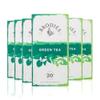 Brodies Green Tea Tag and Envelope - 6 Tea Boxes of 20 Tea Bags each (Total 120 Tea Bags) - Light and refreshing blend of pure Sencha Green Tea, rich in antioxidants view 1