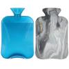 Marble Texture Printed 31 PVC Hot Water Bag 2L Removable Hot Water Bottle with Cover for Hot and Cold Compress,Hand Feet Warmer and Pain Relief Ideal for Winter Home Office School view 1