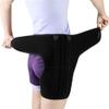 Hip Joint Compression Bracket, Groin Strain Wrap, Adjustable Leg Rope Sleeve, Used for The Rehabilitation of Strain Induced Tendinitis,Black,Large view 4