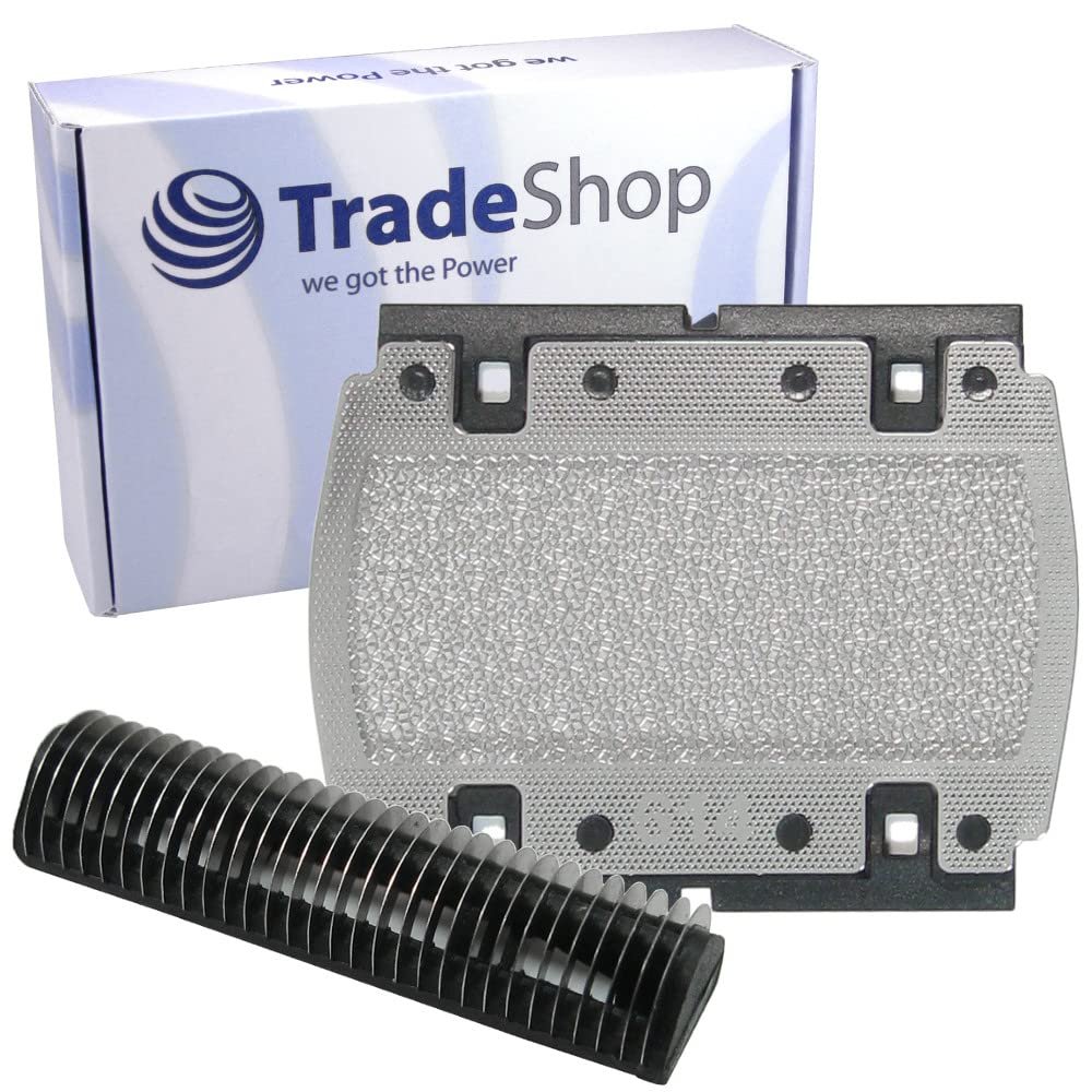 Braun FreeControl 614 615 350 355 370 375 5614 5615 P10 Pocket Twist Pocketgo Twist E-Razor Shaving foil/Blade Block/Knife Combo Pack